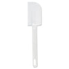 Rubbermaid® Commercial Cook's Scraper, 9 1/2", White Utensils-Spreaders & Scrapers - Office Ready
