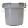 Rubbermaid® Commercial BRUTE® Round Utility Pail, Plastic, Gray, 12" dia Utility Pails - Office Ready