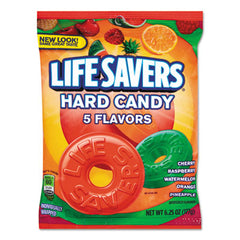 LifeSavers® Hard Candy, Original Five Flavors, 6.25 oz Bag