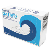 Boardwalk® High-Density Can Liners, 45 gal, 10 microns, 40