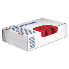 Heritage Healthcare Biohazard Printed Can Liners, 8-10 gal, 1.3 mil, 24" x 23", Red, 500/Carton