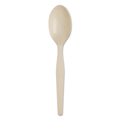 Dixie?« SmartStock?« Plastic Cutlery Refill, Spoons, 6", Series-O Mediumweight Bio-Blend, Beige, 40/Pack, 24 Packs/Carton