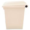 Rubbermaid® Commercial Indoor Utility Step-On Waste Container, 8 gal, Plastic, Beige  - Office Ready