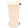 Rubbermaid?« Commercial Step-On Receptacle, 23 gal, Polyethylene, Beige Indoor All-Purpose Waste Bins - Office Ready