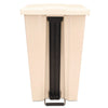 Rubbermaid?« Commercial Step-On Receptacle, 23 gal, Polyethylene, Beige Indoor All-Purpose Waste Bins - Office Ready