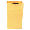 Rubbermaid® Commercial Zippered Vinyl Cleaning Cart Bag, 24 gal, , 17.25" x 30.5", Yellow Bags-Laundry & Janitorial Cart Bags - Office Ready