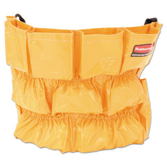 Rubbermaid® Commercial Brute® Caddy Bag, 12 Compartments, Yellow
