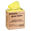 Chix® Masslinn® Dust Cloths, 24 x 24, Yellow, 50/Bag, 2 Bags/Carton Towels & Wipes-Disposable Dry Wipe - Office Ready