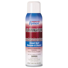 Dymon® Eliminator™ Carpet Spot & Stain Remover, 18 oz Aerosol Spray, 12/Carton