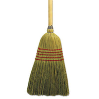 Boardwalk® Parlor Broom, Yucca/Corn Fiber Bristles, 55.5