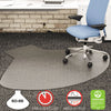 deflecto® SuperMat Frequent Use Chair Mat for Medium Pile Carpeting, Medium Pile Carpet, 60 x 66, Workstation, Clear Chair Mats - Office Ready