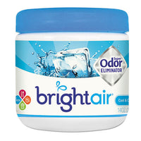 BRIGHT Air® Super Odor™ Eliminator, Cool and Clean, Blue, 14 oz Jar Air Fresheners/Odor Eliminators-Evaporating Gel - Office Ready