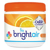 BRIGHT Air® Super Odor™ Eliminator, Mandarin Orange and Fresh Lemon, 14 oz Jar, 6/Carton Evaporating Gel Air Fresheners/Odor Eliminators - Office Ready