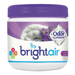 BRIGHT Air® Super Odor™ Eliminator, Lavender and Fresh Linen, Purple, 14 oz Jar