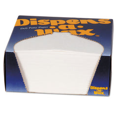 Dixie® Dispens-A-Wax® Waxed Deli Patty Paper, 4.75 x 5, White, 1,000/Box
