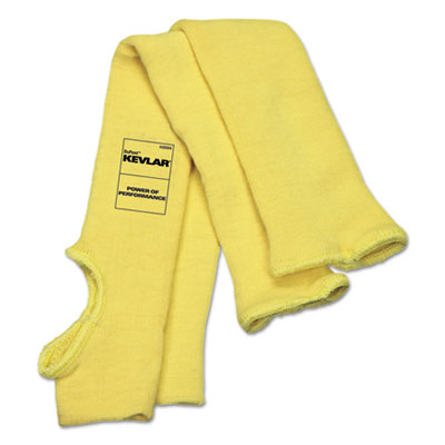 MCR™ Safety Economy Series DuPont™ Kevlar® Fiber Sleeves, One Size Fits All, Yellow, 1 Pair Sleeves - Office Ready