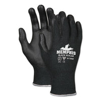 MCR™ Safety Kevlar® Gloves 9178NF, Kevlar/Nitrile Foam, Black, Large Work Gloves, Cut Resistant - Office Ready