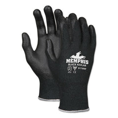 MCR™ Safety Kevlar® Gloves 9178NF, Kevlar/Nitrile Foam, Black, Large