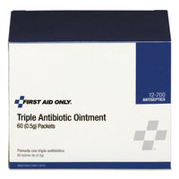 First Aid Only™ Antibiotic Ointment, 0.5 g Packet, 60/Box Antibiotic Ointments - Office Ready