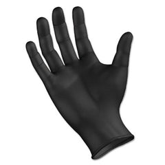 Boardwalk® Disposable General-Purpose Nitrile Gloves, X-Large, Black, 4.4 mil, 100/Box