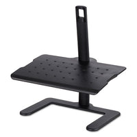 Safco® Height-Adjustable Footrest, 20.5w x 14.5d x 3.5 to 21.5h, Black Footrests - Office Ready