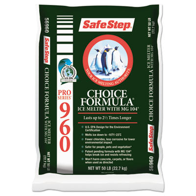 Safe Step® Pro Enviro Ice Melt, 50lb Bag, 49/Carton Ice Melts - Office Ready