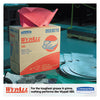 WypAll® X80 Cloths, 9.1 x 16.8, Red, Pop-Up Box, 80/Box, 5 Box/Carton Towels & Wipes-Shop Towels and Rags - Office Ready