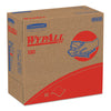 WypAll® X80 Cloths, 9.1 x 16.8, Red, Pop-Up Box, 80/Box, 5 Box/Carton Towels & Wipes-Shop Towels and Rags - Office Ready