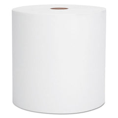 Scott® Essential High Capacity Hard Roll Towel, Absorbency Pockets, 1.75" Core, 8 x 950 ft, White, 6 Rolls/Carton