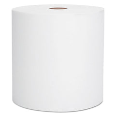 Scott® Essential Hard Roll Towel, Absorbency Pockets, 1.5" Core, 8 x 800 ft, White, 12 Rolls/Carton