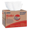 WypAll® X80 Cloths, HYDROKNIT, BRAG Box, White, 12 1/2 x 16 4/5, 160/Box Towels & Wipes-Shop Towels and Rags - Office Ready
