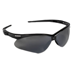 KleenGuard™ Nemesis* Safety Glasses, Black Frame, Smoke Lens