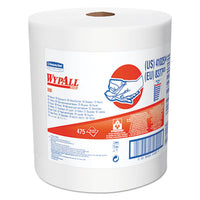 WypAll® X80 Cloths, Jumbo Roll, 12 1/2w x 13.4 White, 475 Roll Towels & Wipes-Shop Towels and Rags - Office Ready