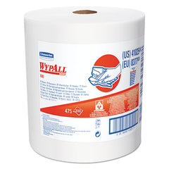 WypAll® X80 Cloths, Jumbo Roll, 12 1/2w x 13.4 White, 475 Roll