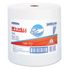 WypAll® X60 Cloths, Jumbo Roll, White, 12 1/2 x 13 2/5, 1100 Towels/Roll Towels & Wipes-Shop Towels and Rags - Office Ready