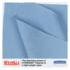 WypAll® X60 Cloths, Small Roll, 9.8 x 13.4, Blue, 130/Roll, 12 Rolls/Carton Towels & Wipes-Shop Towels and Rags - Office Ready