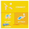 Swiffer® Dusters Refill, Dust Lock Fiber, Light Blue, Unscented, 10/Box, 4 Box/Carton Dusters-Refills - Office Ready