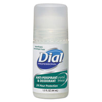 Dial® Anti-Perspirant Deodorant, Crystal Breeze, 1.5 oz, Roll-On Bottle, 48/Carton Personal Care Products-Anti-Perspirant/Deodorant - Office Ready