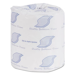 GEN Standard Bath Tissue, Wrapped, Septic Safe, 2-Ply, White, 300 Sheets/Roll, 96 Rolls/Carton