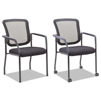 Alera® Mesh Guest Stacking Chair, 26