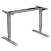 Alera® AdaptivErgo® Three-Stage Electric Height-Adjustable Table Base with Memory Controls, 25" to 50.7", Gray Tables-Multipurpose & Training Tables - Office Ready