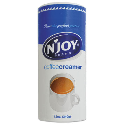 N'Joy Non-Dairy Coffee Creamer, Original, 12 oz Canister, 3/Pack Coffee Condiments-Creamer - Office Ready