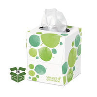 Seventh Generation® 100% Recycled Facial Tissue, 2-Ply, 85 Sheets/Box, 36 Boxes/Carton Facial Tissues - Office Ready