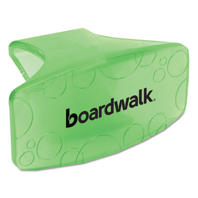 Boardwalk® Bowl Clip, Cucumber Melon Scent, Green, 12/Box Toilet & Urinal Deodorizers-Bowl Clip Deodorizer/Cleaner - Office Ready