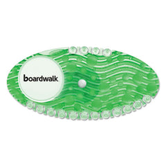 Boardwalk® Curve Air Freshener, Cucumber Melon, Solid, Green, 10/Box