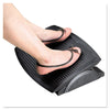 Alera® Ergo Tilt Footrest, 13.75w x 17.75d x 3.38 to 5.13h, Black Footrests - Office Ready