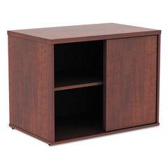 Alera® Open Office Desk Series Low Storage Cabinet Credenza, 29 1/2 x 19 1/8x 22 7/8, Cherry