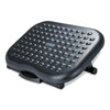 Alera® Relaxing Adjustable Footrest, 13.75w x 17.75d x 4.5 to 6.75h, Black Footrests - Office Ready