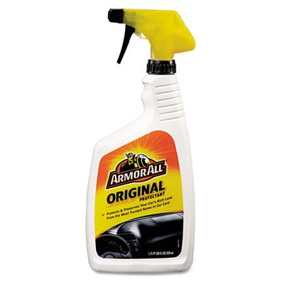 Armor All® Original Protectant, 28 oz Spray Bottle Cleaners & Detergents-Leather/Rubber/Vinyl Treatment - Office Ready