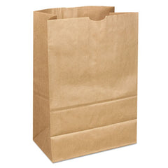 General Grocery Paper Bags, 40 lbs Capacity, 1/6 40/40#, 12"w x 7"d x 17"h, Kraft, 400 Bags